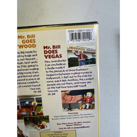 Mr. Bill Goes Hollywood/ Mr. Bill Does Vegas (DVD, 2002) New Sealed SNL - Picture 4 of 4